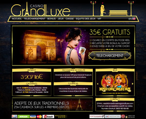 jouer sur le Casino Grand Luxe